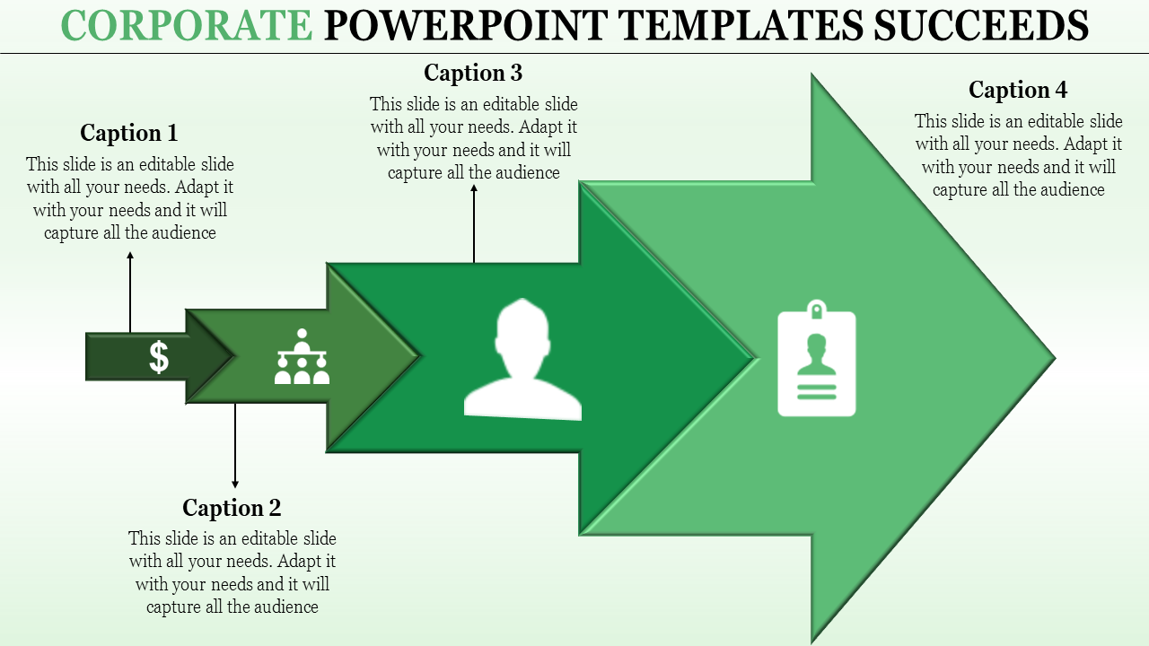 Free - Easy To Use Corporate PowerPoint Presentation Template